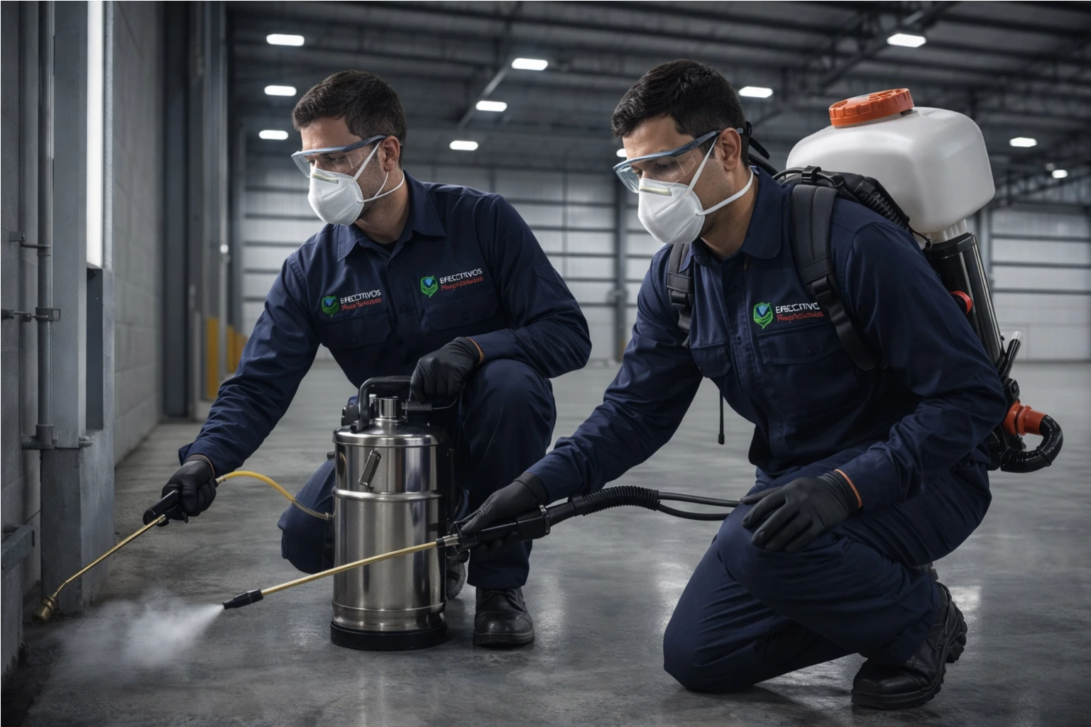 Efectivos control de plagas en la industria